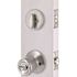 Tulip Deadbolt and Entry Combo Pack 2-3/8" and 2-3/4" Backset Grade 3 Satin Chrome