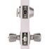 Tulip Deadbolt and Entry Combo Pack 2-3/8" and 2-3/4" Backset Grade 3 Satin Chrome