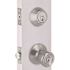 Tulip Deadbolt and Entry Combo Pack 2-3/8" and 2-3/4" Backset Grade 3 Satin Chrome