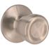 Tulip Passage Hall/Closet Door Knob 2-3/8" and 2-3/4" Backset Grade 3 Satin Nickel 6-Pack