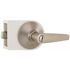 Straight Privacy Lever 2-3/8" and 2-3/4" Backset Grade 3 Satin Nickel
