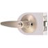Straight Privacy Lever 2-3/8" and 2-3/4" Backset Grade 3 Satin Nickel