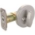 Single-Sided Deadbolt 2.375 and 2.75in. Backset Grade 3 Satin Chrome