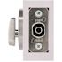 Single-Sided Deadbolt 2.375 and 2.75in. Backset Grade 3 Satin Chrome