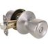 Tulip Privacy Bed/Bath Door Knob 2-3/8" and 2-3/4" Backset Grade 3 Satin Chrome 6-Pack