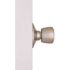Tulip Dummy Door Knob Satin Chrome