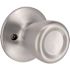 Tulip Dummy Door Knob Satin Chrome