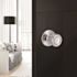Tulip Dummy Door Knob Satin Chrome