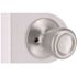 Tulip Dummy Door Knob Satin Chrome