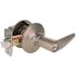 Straight Entry Door Lever 2-3/8" and 2-3/4" Backset Grade 3 Satin Nickel