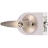 Straight Entry Door Lever 2-3/8" and 2-3/4" Backset Grade 3 Satin Nickel