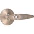 Straight Entry Door Lever 2-3/8" and 2-3/4" Backset Grade 3 Satin Nickel