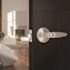 Straight Entry Door Lever 2-3/8" and 2-3/4" Backset Grade 3 Satin Nickel