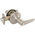 Straight Entry Door Lever 2-3/8" and 2-3/4" Backset Grade 3 Satin Stainless Steel