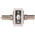 Straight Entry Door Lever 2-3/8" and 2-3/4" Backset Grade 3 Satin Stainless Steel