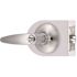 Straight Entry Door Lever 2-3/8" and 2-3/4" Backset Grade 3 Satin Chrome