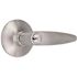 Straight Entry Door Lever 2-3/8" and 2-3/4" Backset Grade 3 Satin Chrome
