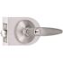 Straight Entry Door Lever 2-3/8" and 2-3/4" Backset Grade 3 Satin Chrome