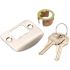 Wave Entry Door Lever 2-3/8" and 2-3/4" Backset Grade 3 Satin Nickel