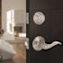 Wave Deadbolt and Entry Combo 2-3/8" and 2-3/4" Backset Grade 3 Satin Nickel