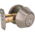 Single Cylinder Deadbolt 2-3/8" and 2-3/4" Backset Grade 3 Satin Nickel