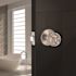 Round Privacy Bed/Bath Door Knob 2-3/8" and 2-3/4" Backset Grade 3 Satin Nickel 6-Pack