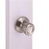 Tulip Dummy Door Knob Satin Nickel