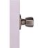 Tulip Dummy Door Knob Satin Nickel
