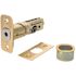 6-Way Deadbolt Latch Bright Brass
