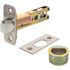 6-Way Privacy and Passage Latch Satin Stainless Steel and Satin Chrome
