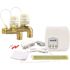 FloodStop Washing Machine Auto-Shutoff Valve, FS34H90, W/90-Degree, 3/4 in. Ball Valves - Water Damage Prevention