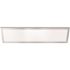 FEIT Electric 1 x 4' Brushed Nickel Flat Panel 6-Way Color Select LED Fixture