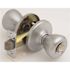 Kwikset Tylo Privacy Knob, Steel Latch, Satin Chrome