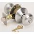 Schlage Plymouth Entry Knob, Satin Chrome