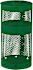 Fido House 10 Gallon Pet Waste Green Receptacle With Lid