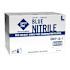 THE SAFETY ZONE Fentanyl Tested Medical Grade Powder Free Nitrile Disposable Gloves, Blue, Large