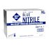 THE SAFETY ZONE Fentanyl Tested Medical Grade Powder Free Nitrile Disposable Gloves, Blue, Extra Large