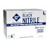 THE SAFETY ZONE Fentanyl Tested Medical Grade Powder Free Nitrile Disposable Gloves, Black, Large