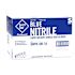 THE SAFETY ZONE Powder Free Nitrile Disposable Gloves, Blue, Small