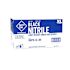 THE SAFETY ZONE Powder Free Nitrile Disposable Gloves, Black, Extra Large