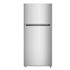 Seasons Energy Star 18 Cu. Ft. Top Freezer Refrigerator, Stainless Steel Finish