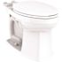 Gerber Avalanche 1.28/1.6 GPF Single Flush ADA Elongated Toilet Bowl Only in. White, Seat Not Included
