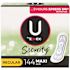 U by Kotex Security Maxi Feminine Pads, Regular Absorbency, Unscented, 144 Count