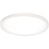 FEIT Electric 5" White Round Flat Panel 6-Way Color Select LED Downlight Fixture