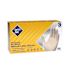 THE SAFETY ZONE Powder Free Latex Disposable Gloves, Natural, Small