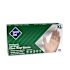 THE SAFETY ZONE Powder Free Vinyl Disposable Gloves, Clear, Extra Large