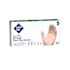 THE SAFETY ZONE Medical Grade Powder Free Vinyl Disposable Gloves, Clear, Small