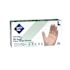 THE SAFETY ZONE Medical Grade Powder Free Vinyl Disposable Gloves, Clear, Large