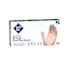 THE SAFETY ZONE Medical Grade Powder Free Vinyl Disposable Gloves, Clear, Extra Large