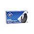 THE SAFETY ZONE Powder Free Nitrile Disposable Gloves, Black, Small